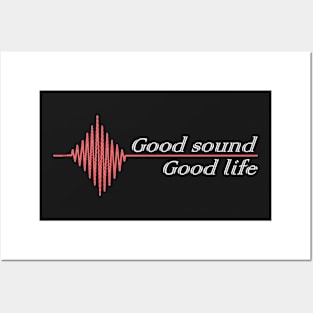 Good Sound Wave Posters and Art